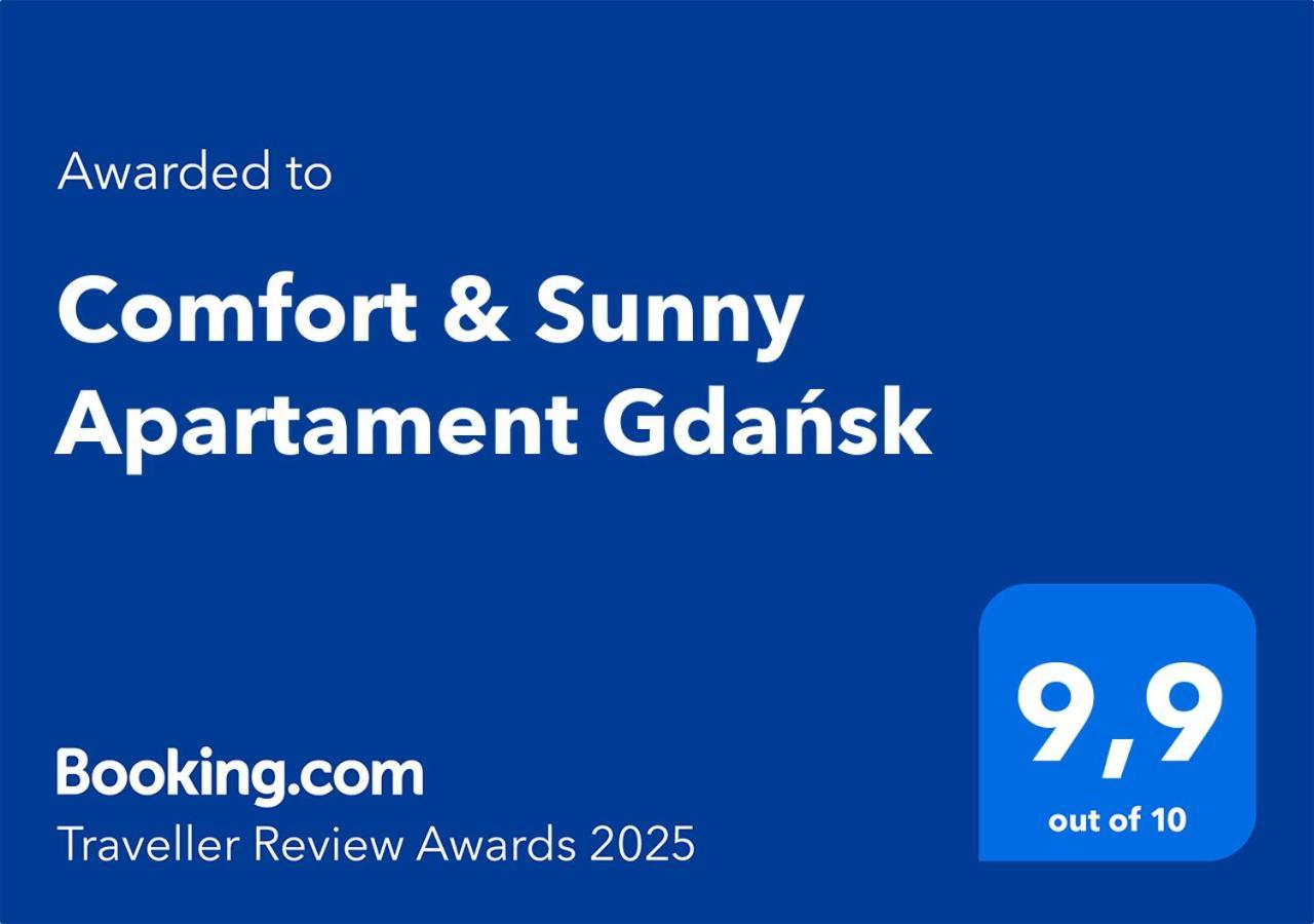 Comfort & Sunny Apartament Gdansk Gdańsk Exterior foto